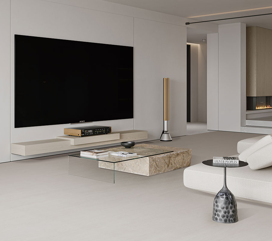 依諾瓷磚連紋大板產品及效果圖展示。連續拼接的超大畫面設計,拼出你想要的任意規格。